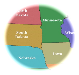 image of states in the midwest